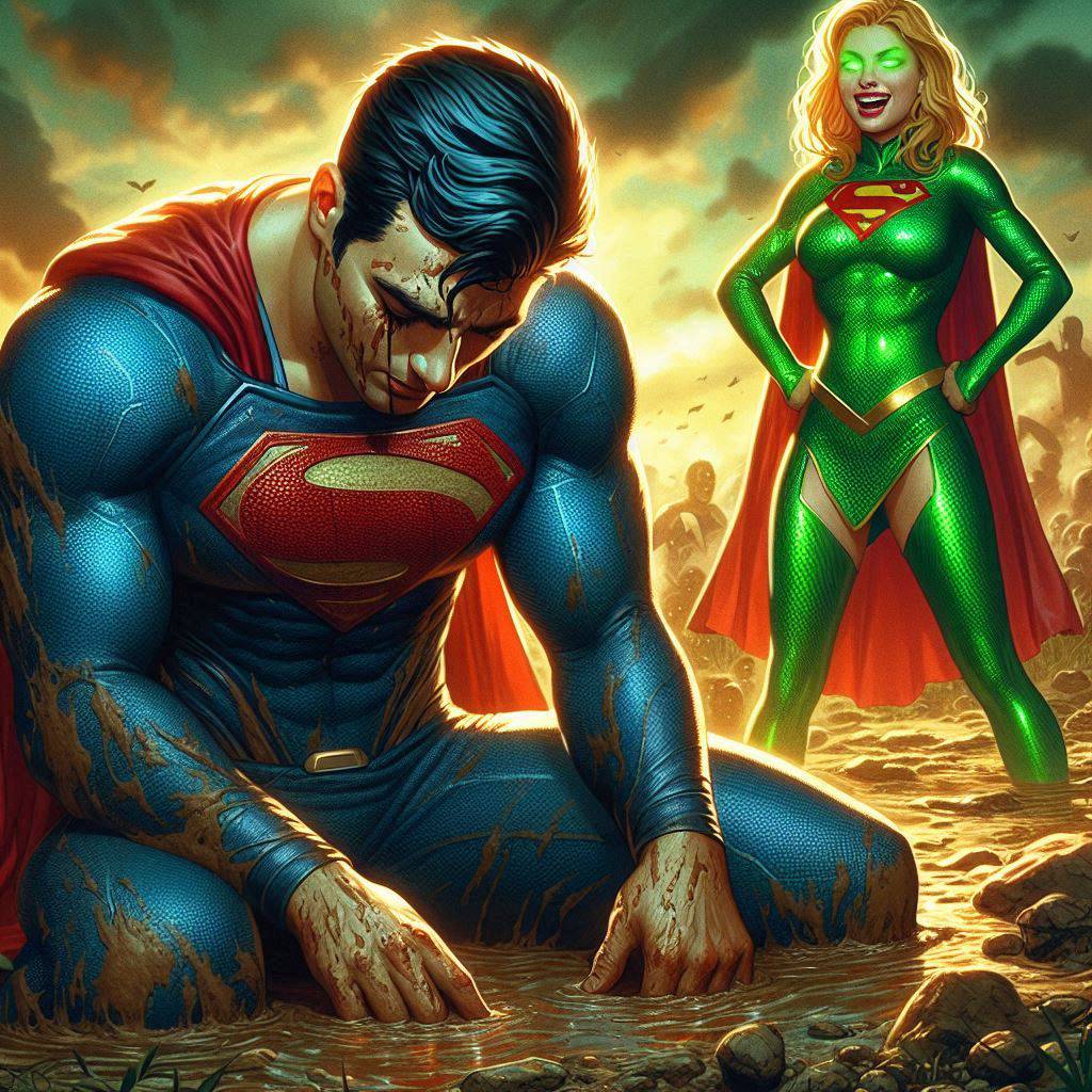 Superman Reeve Defeated Superman defeated by Gardenia76 on DeviantArt