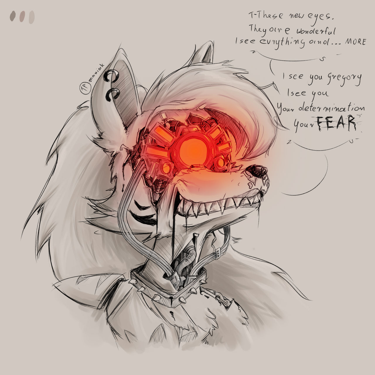 Roxy's new eyes by ImShizo on DeviantArt
