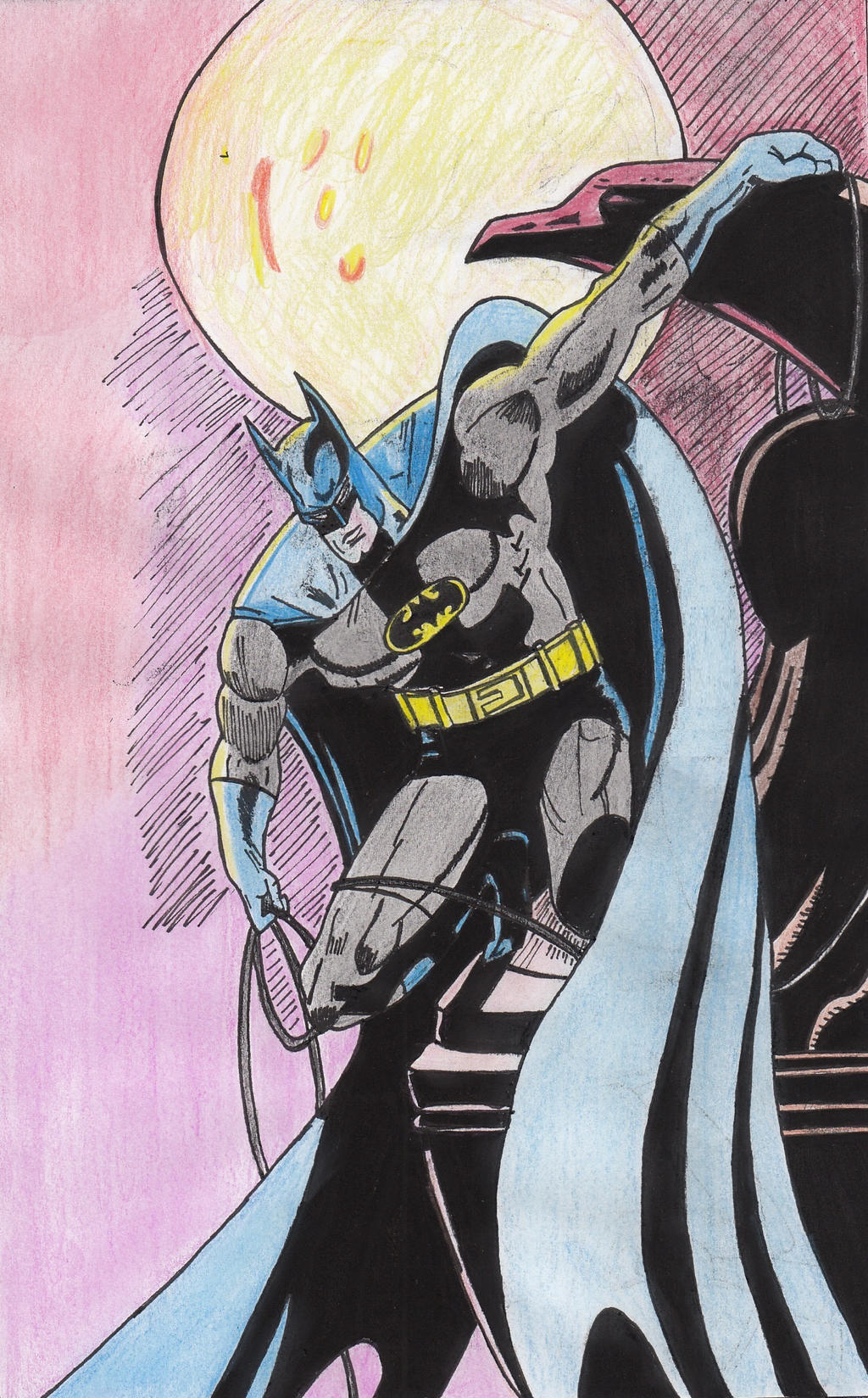 Classic Batman -Color- by SweetSorrowPrince on DeviantArt