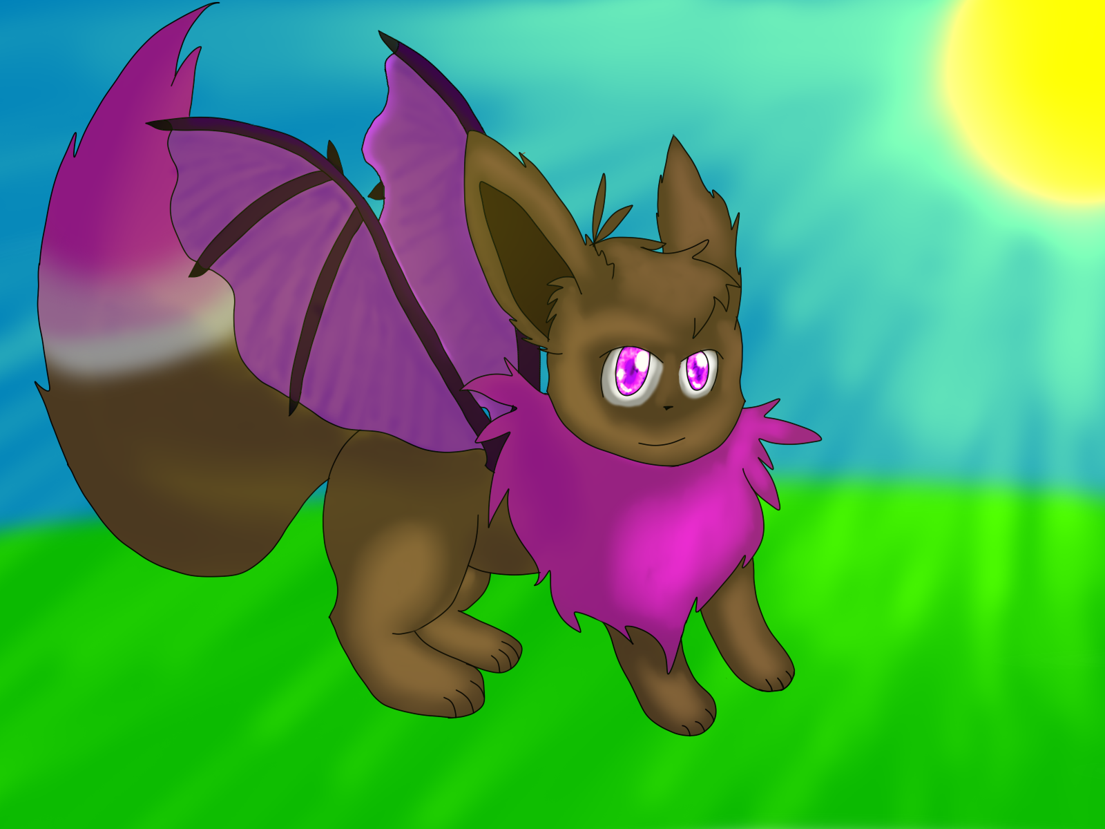 .:Roar dragon eevee 8D:.