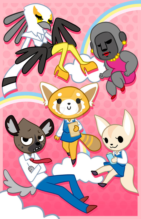 Aggretsuko Pattern Aggretsuko by TheCrayonQueen on DeviantArt