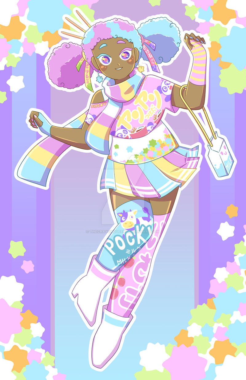 Candy Girl by TheCrayonQueen on DeviantArt