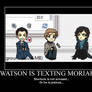 Texting Moriarty