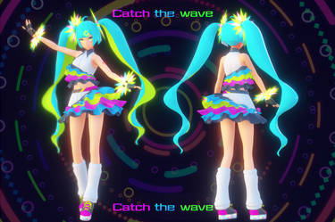 Hatsune Miku 'Catch the Wave' [Model Distribution]