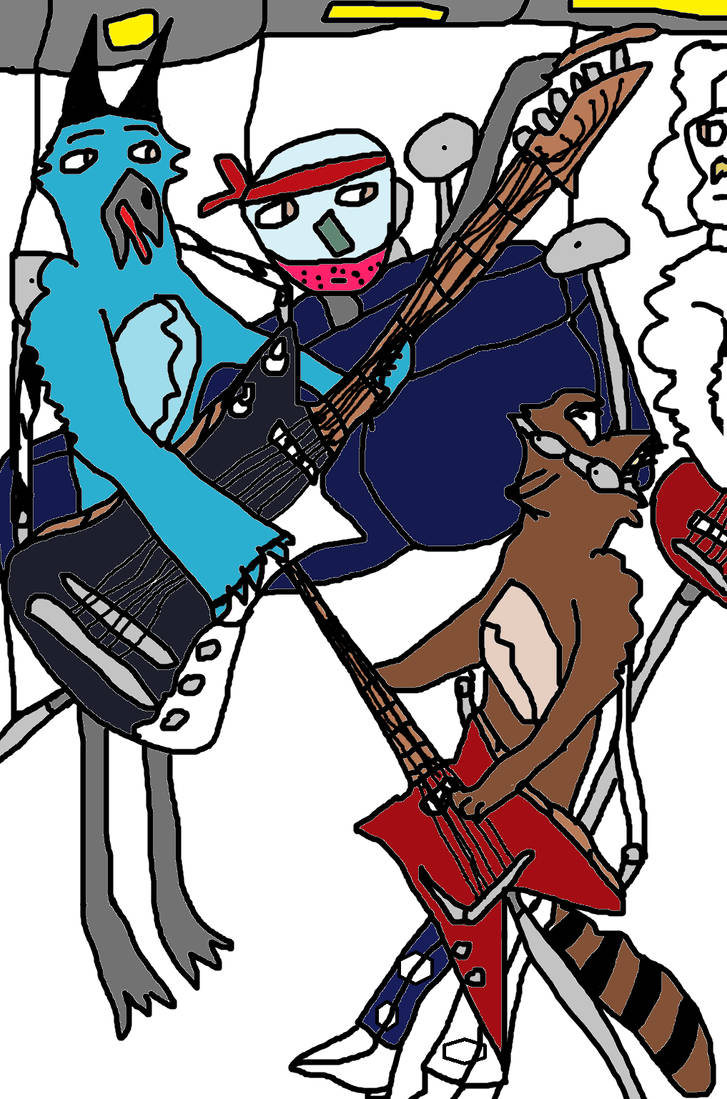 Modecai and the rigby's 45 by Consty-T on DeviantArt