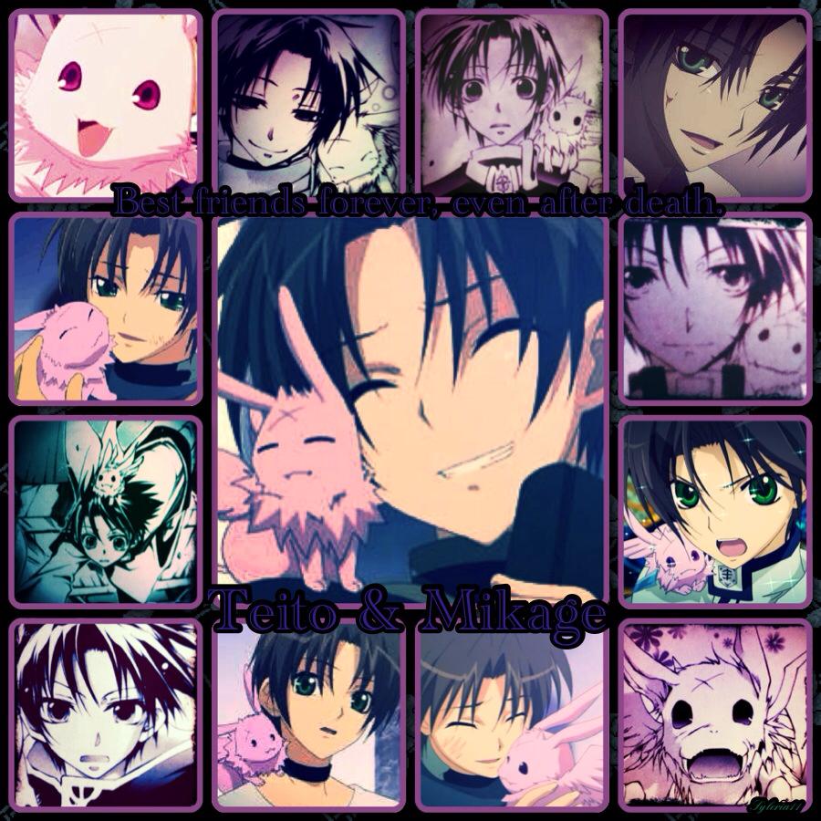 Teito and Mikage....Best Friends