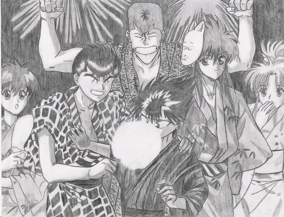 YUYU HAKUSHO group pic