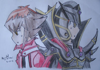 Darkness within... Judai and Haou