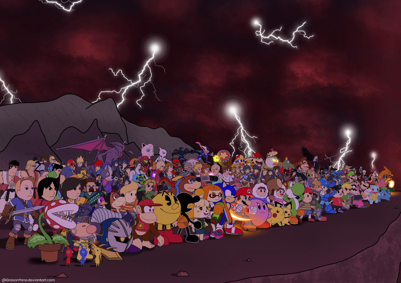 Super Smash Bros Ultimate The Dark Realm By GrasonPane On DeviantArt super-smash-bros-ultimate-the-dark-realm-by-grasonpane-on-deviantart