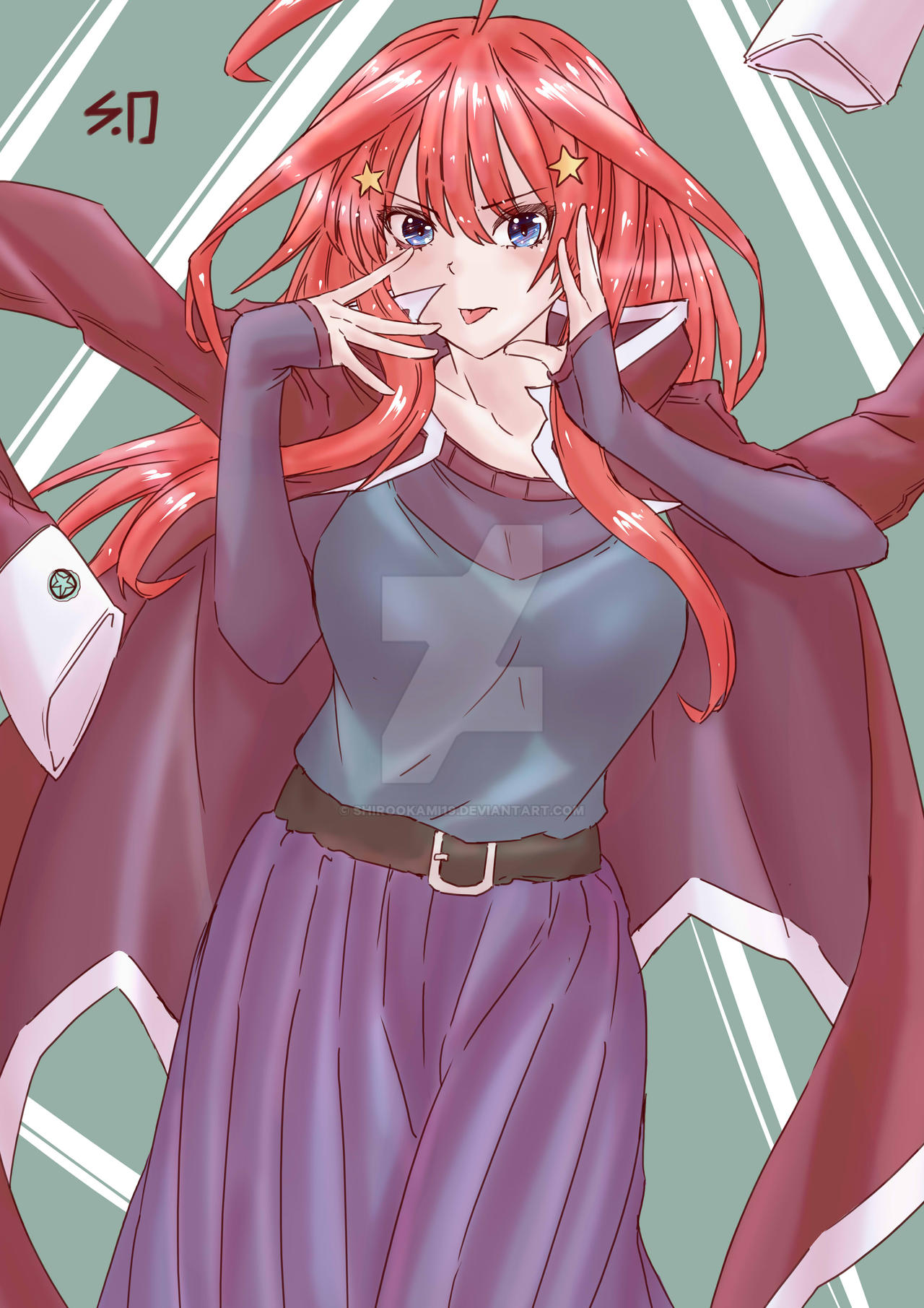 Commander Itsuki Itsuki by Shirookami19 on DeviantArt