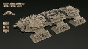 Behemoth Terrestrial Dreadnought full render v1