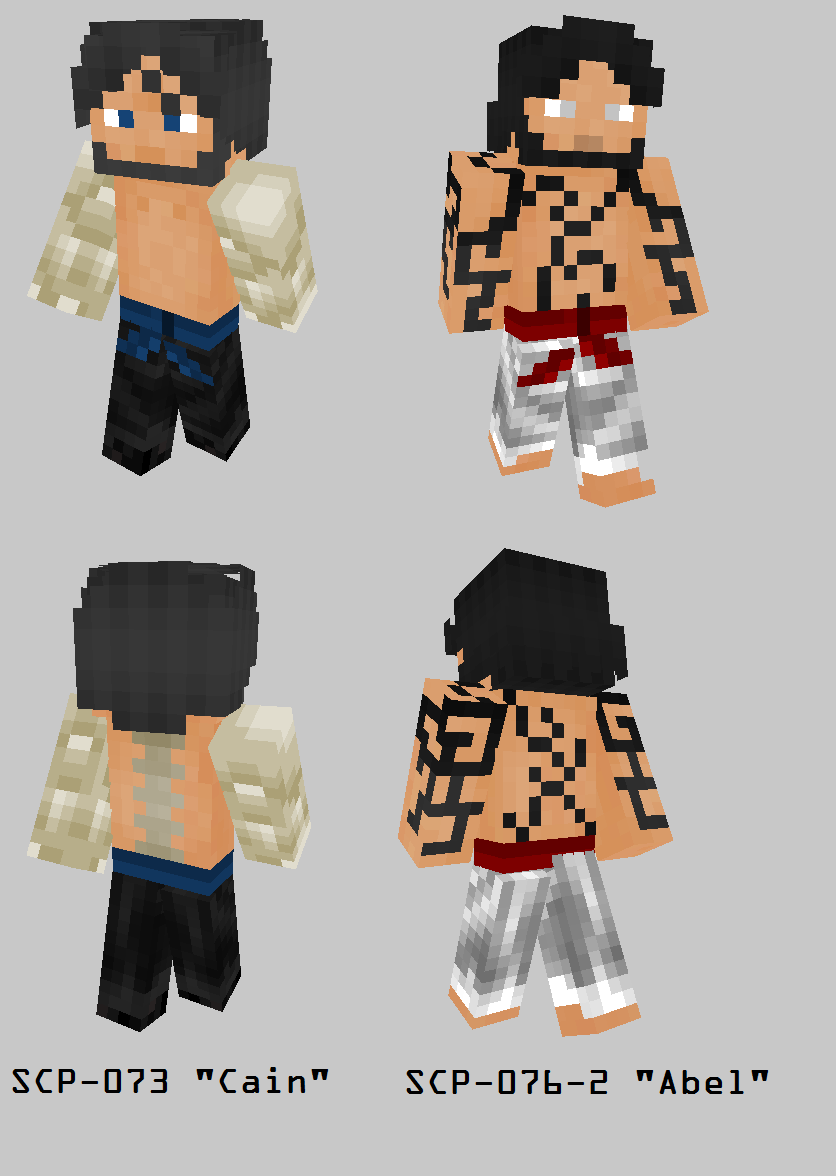 SCP Player Skin Minecraft Collection