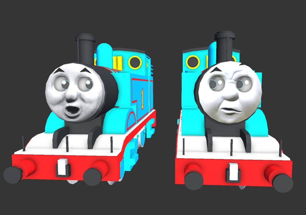 Thomas meets Thomas?!?! by fanofsonicowo on DeviantArt
