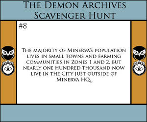 The Demon Archives Scavenger Hunt - Card #8