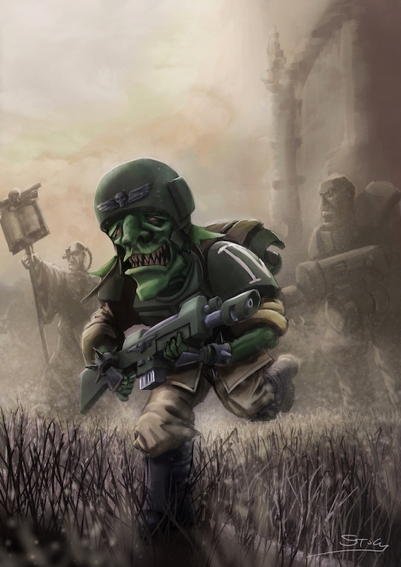 Wh40K: Soldier Grot