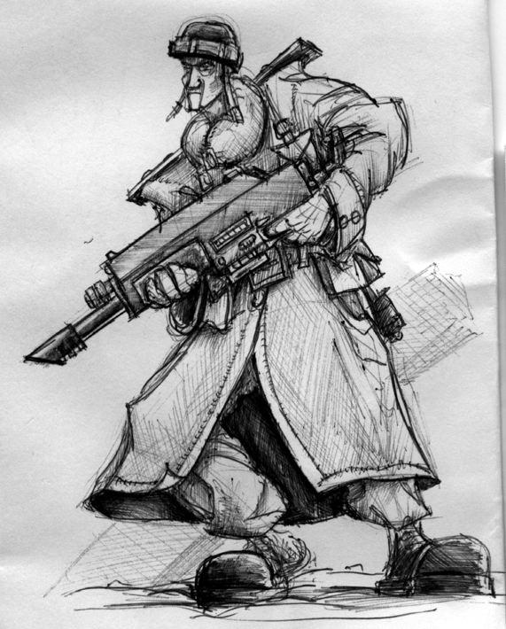 Deviantart Rifleman Guard Imperial Guard Rifleman by StugMeister on DeviantArt