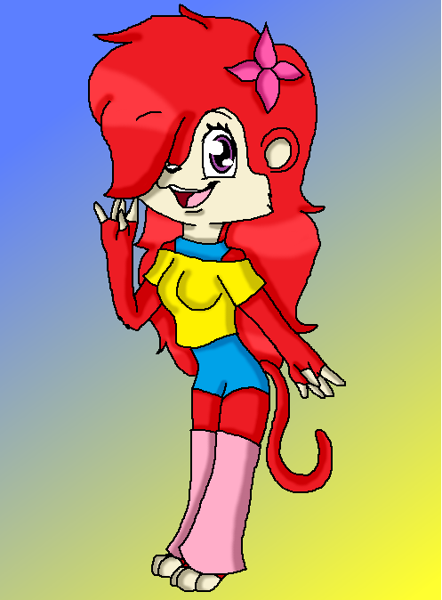 Rose The Rabbit Monkey Reina Rose the monkey by Barby-Bunbun on DeviantArt