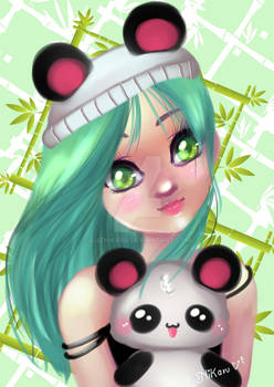 pandas girl