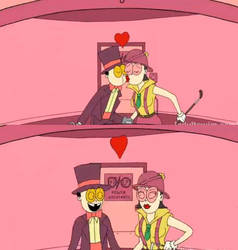 SuperJail Warden x Mistress by Freakerybattery4