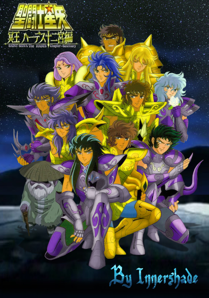 All The Gold Saints In Saint Seiya