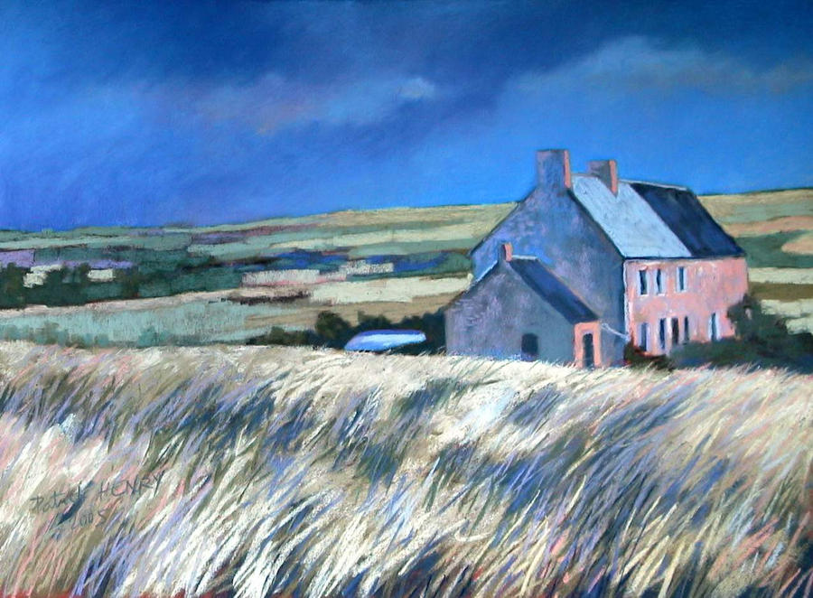 home in the dunes (soft pastel)