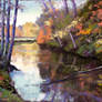 autumn in  Normandy 1 (soft pastel)