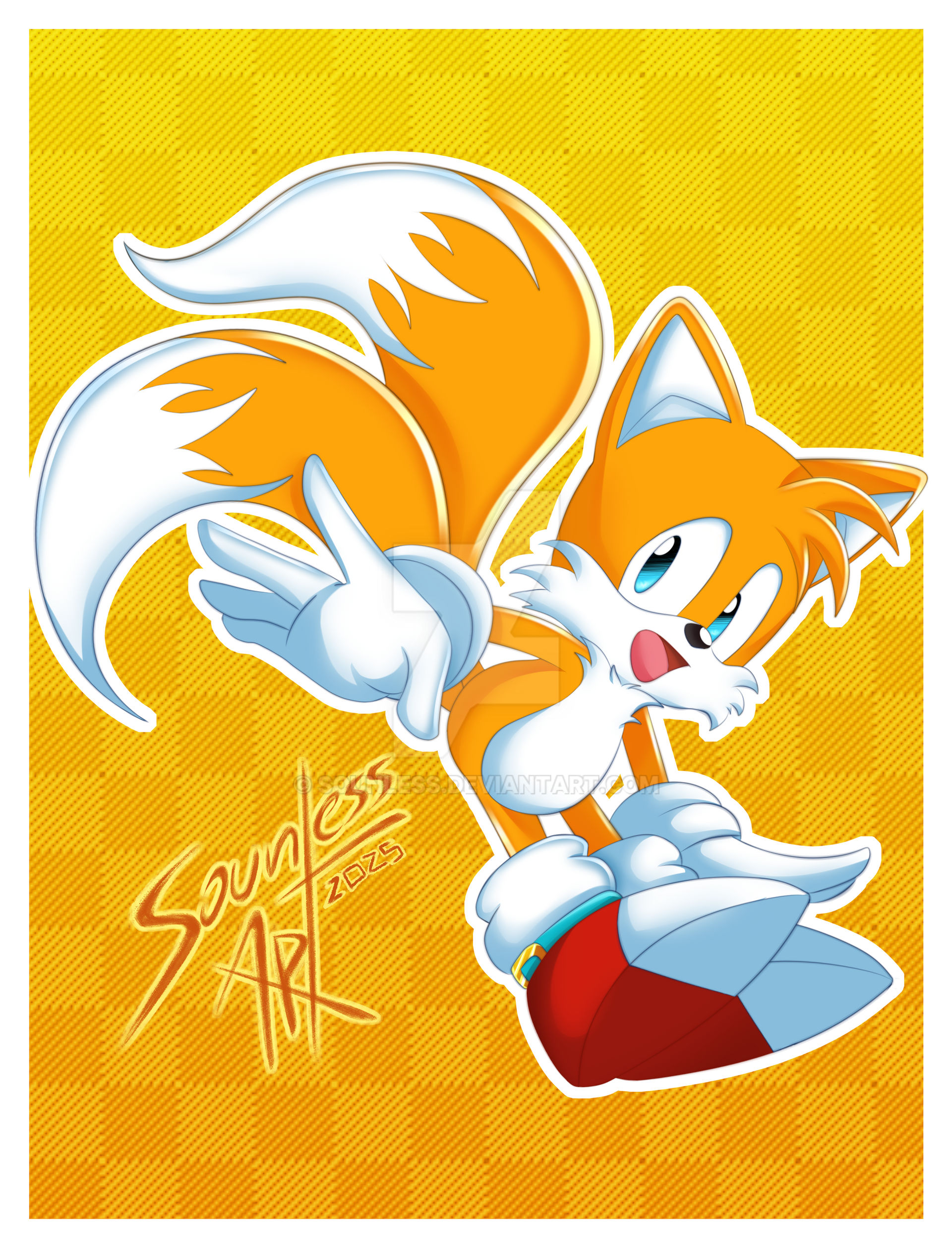 Tails Da Classic Tails by Sounless on DeviantArt