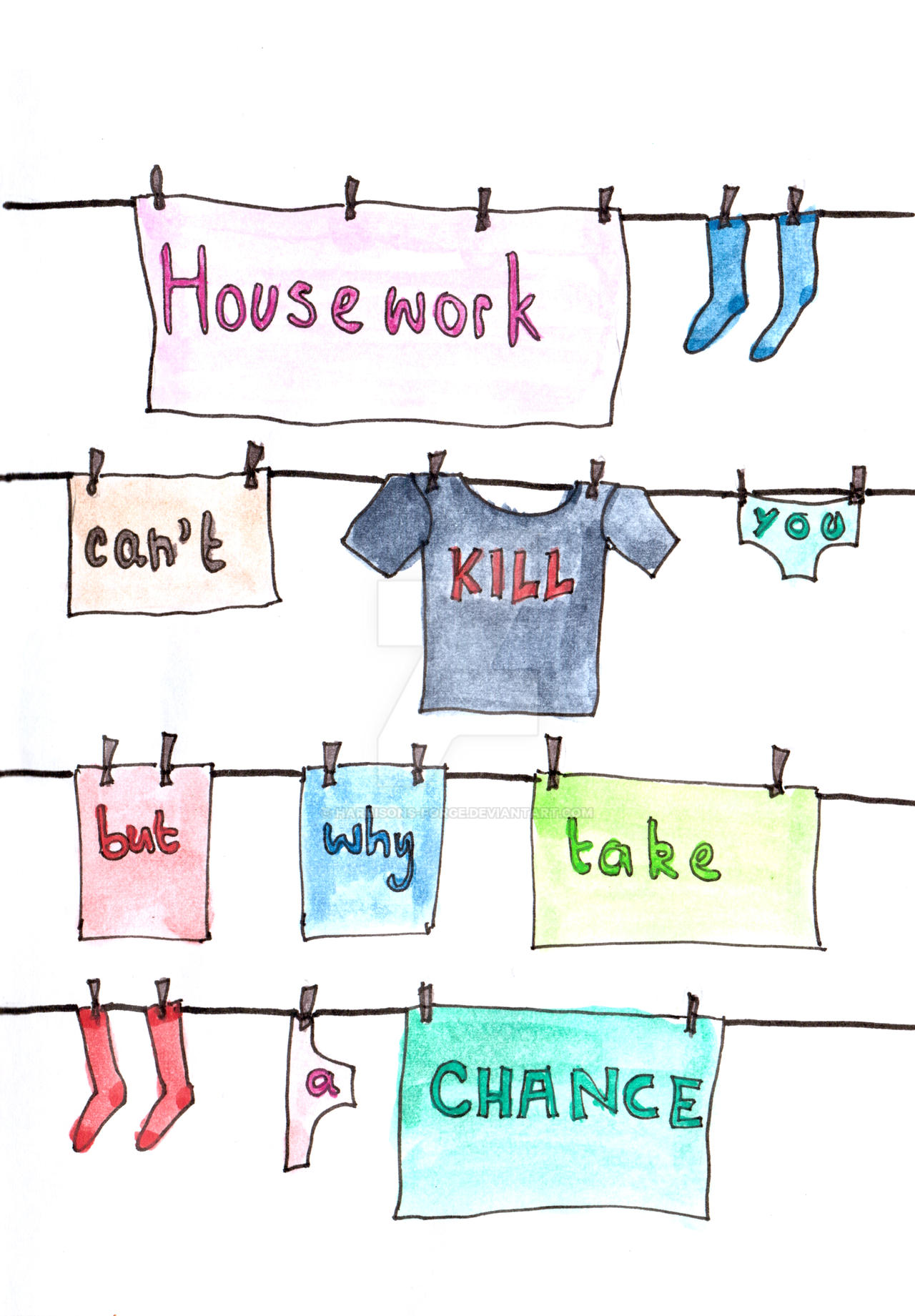 Phrases-Housework