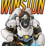 Overwatch -Winston Pin-Up