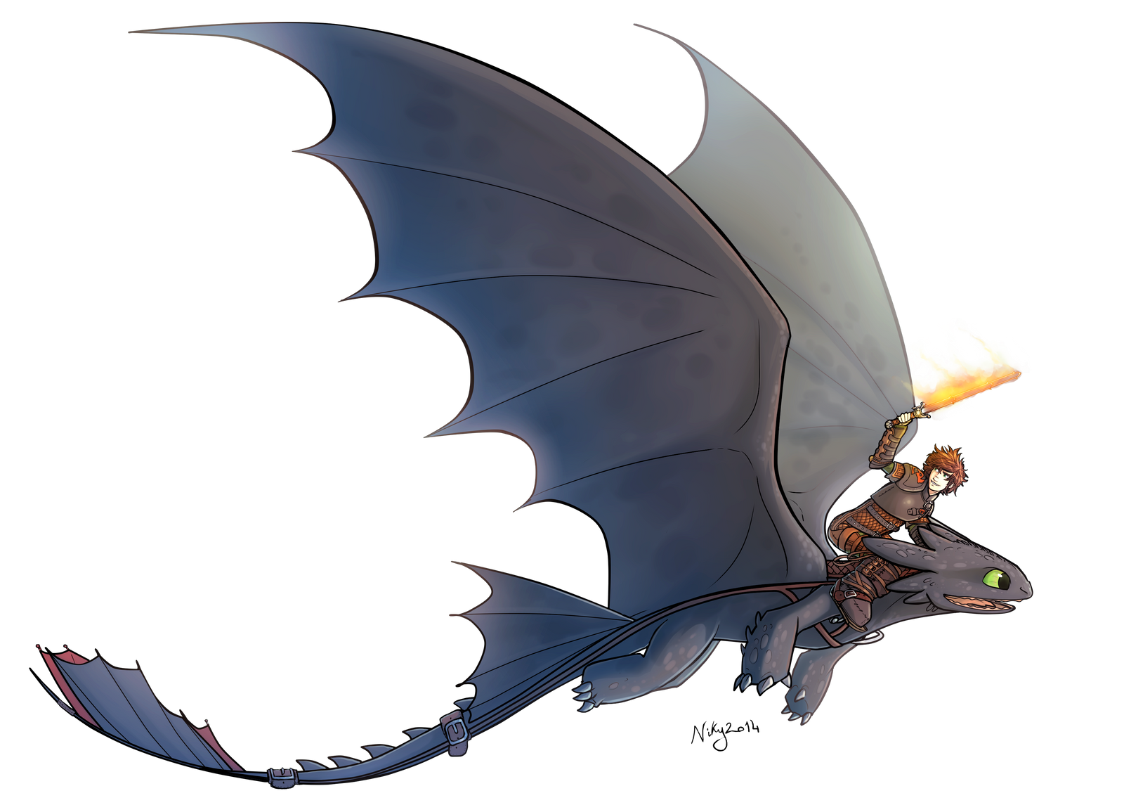 Httyd 2 Hiccup And Toothless By MatildaDavidson On DeviantArt httyd-2-hiccup-and-toothless-by-matildadavidson-on-deviantart