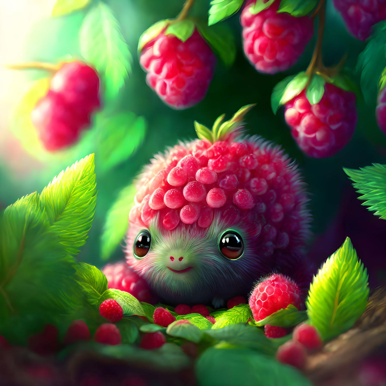 Raspberry Monster by Xandaclaus on DeviantArt