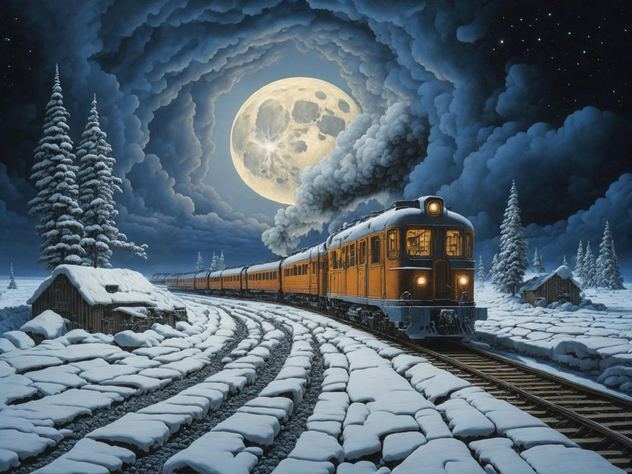 Midnight Train to Anywhere by Xandaclaus on DeviantArt
