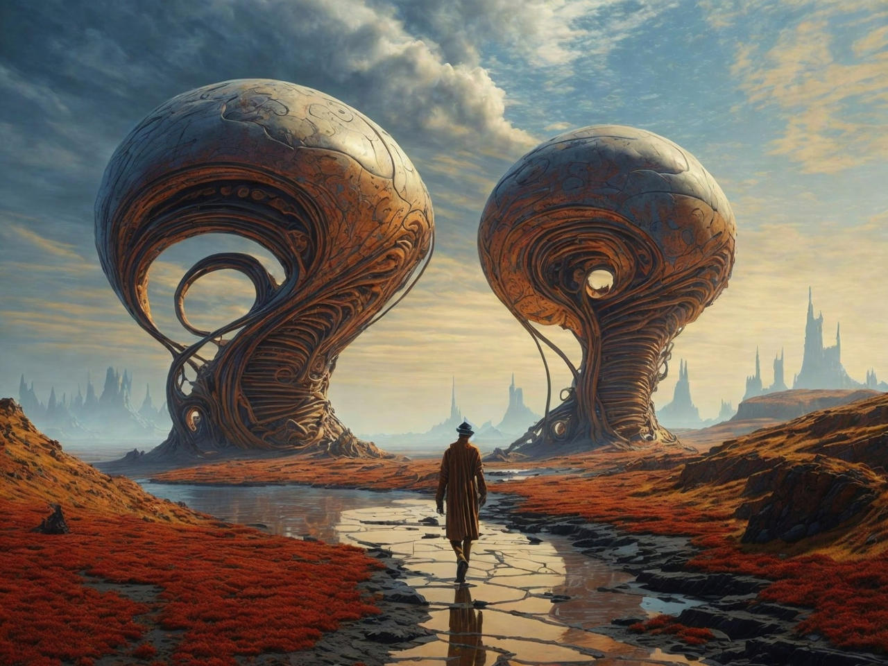 Surrealism 780 - Alien Landscape by Xandaclaus on DeviantArt