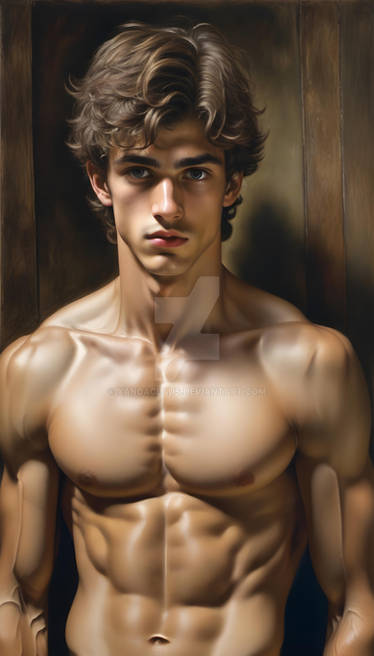 Bare beauty with a gothic background by NeuralPainter on DeviantArt