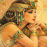 Art Deco Portrait of Cleopatra