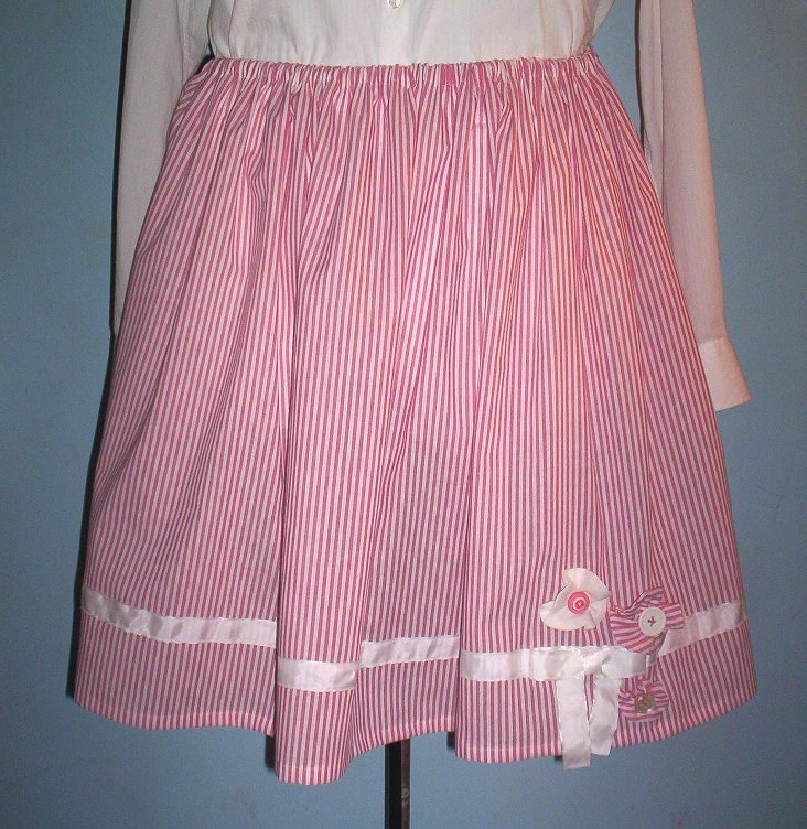 Nautical Country Skirt