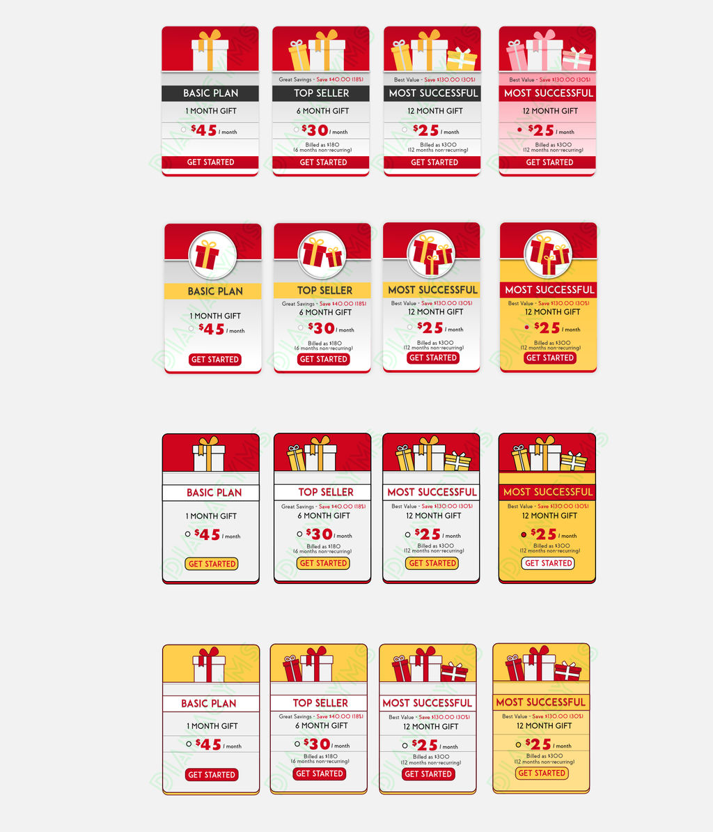 Gift Shop Interface Design by DianaGyms on DeviantArt