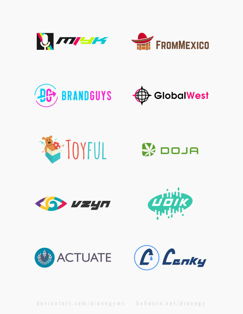 Random Logos by DianaGyms on DeviantArt