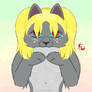 Blonde Ashfur with abs