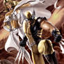 Wolverine and Emma Frost