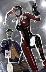 Harley Quinn and Joker