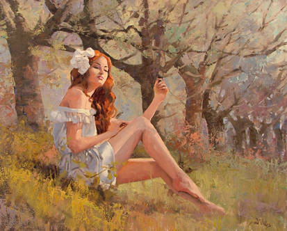 Afternoon in the Orchard