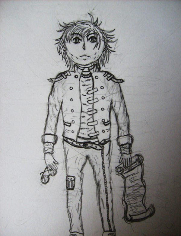 Male Character - uncoloured