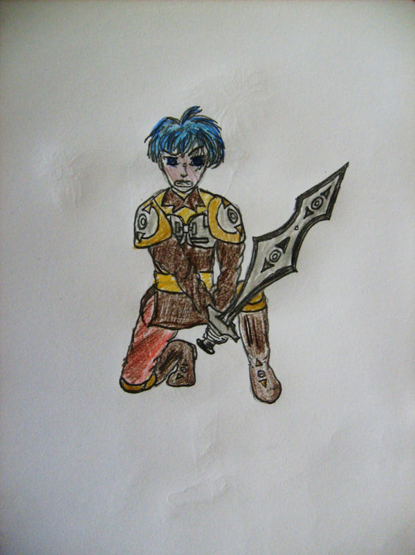 Apprentice Knight - coloured by ARTmonkey90 on DeviantArt