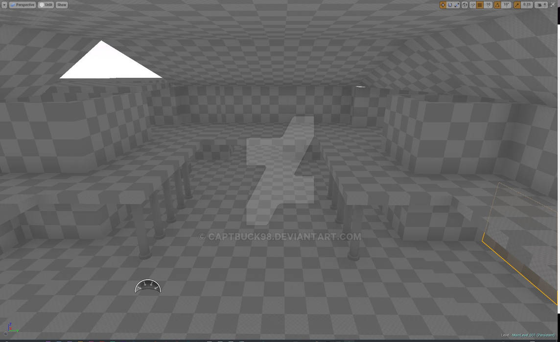 Level Design Pass 1: Block-out by CaptBuck98 on DeviantArt