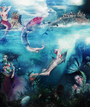 Under a fantasy world|Mermaid Miley.