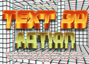 Text 3D  Style/Action. by Mjzo