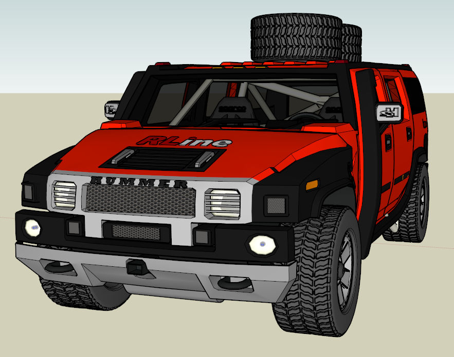 Hummer H2 Raid Rally by ChuldaChazona on DeviantArt