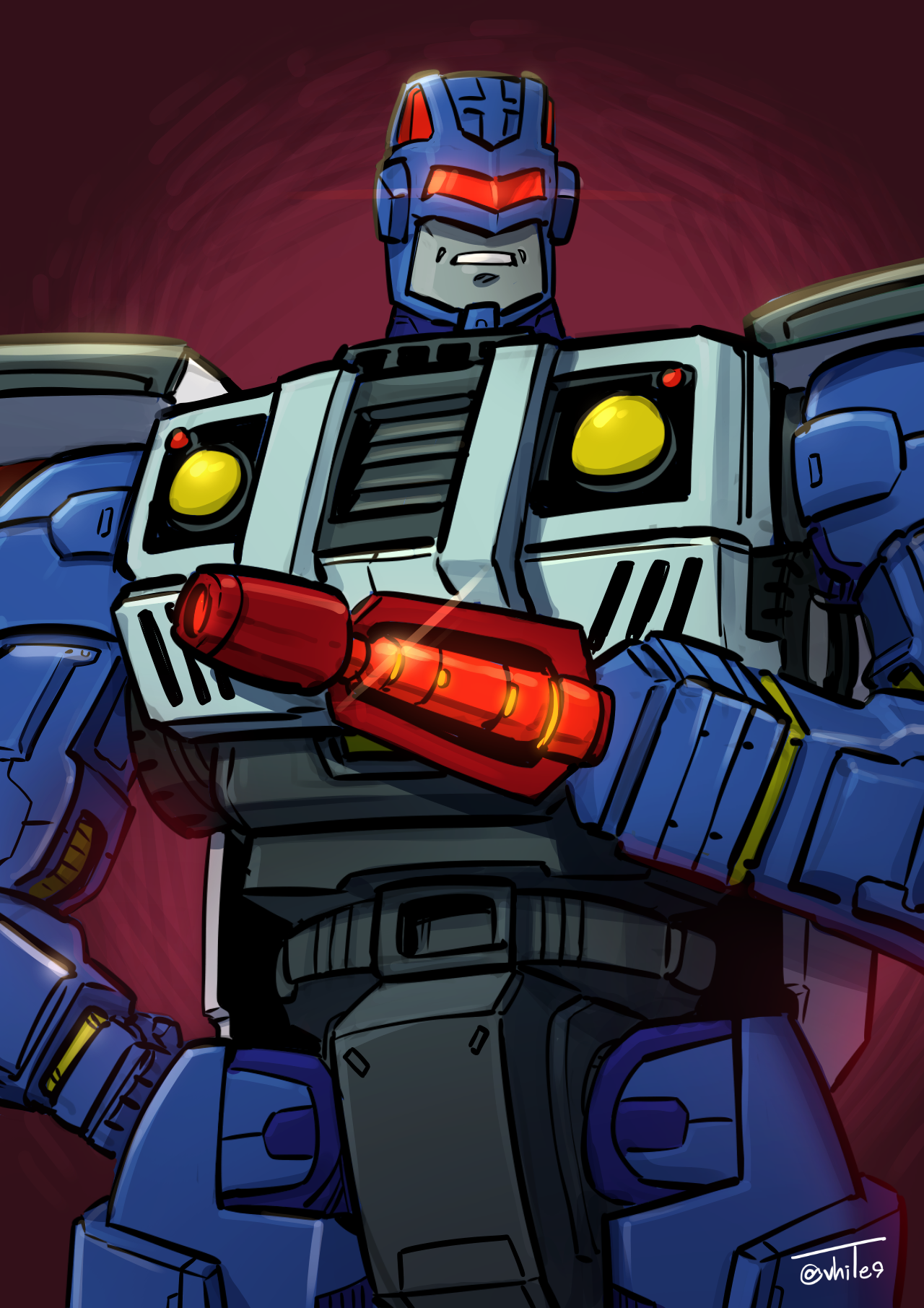 Red Alert Tf = 2024 TF SixFanarts 2 : Armada Red Alert = by Vhite9 on DeviantArt