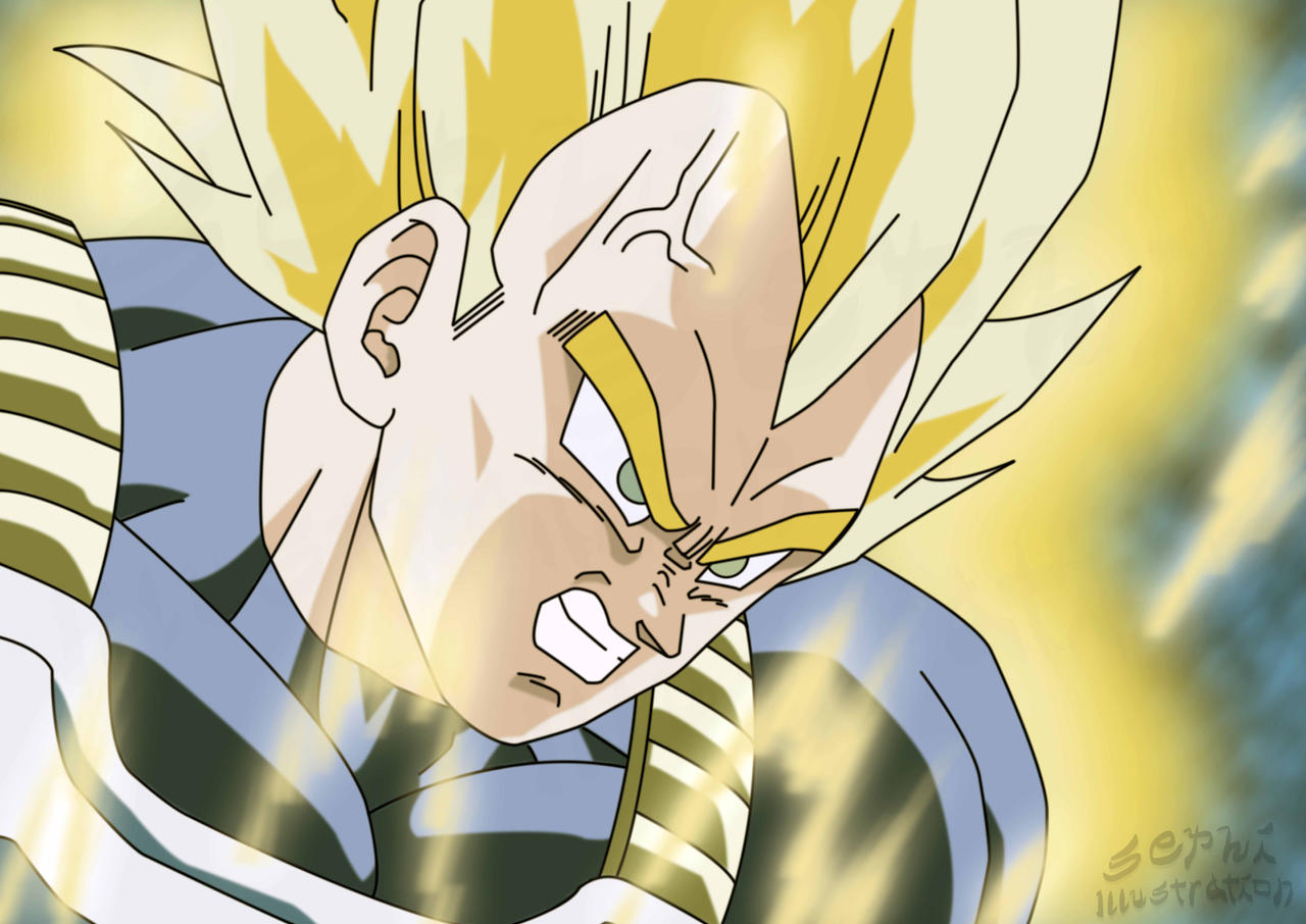 Deviantart Supervegiten Rada Super Vegeta by SephiIllustration on DeviantArt